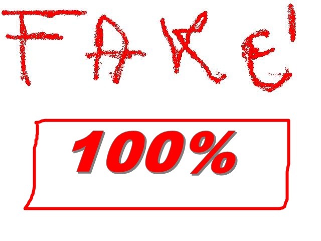 fake 100%