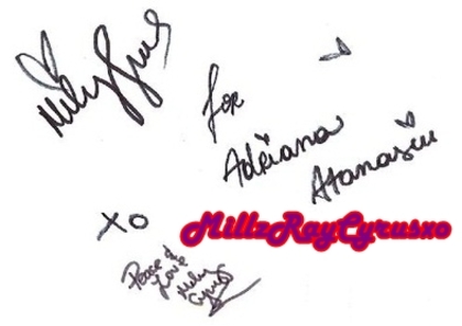 For Adriana <3 - Autographs