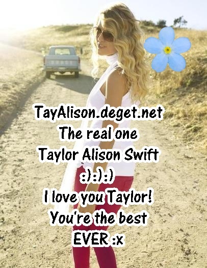 For ya' Taylor :X