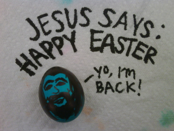Happy Easter yall. Hahaha
