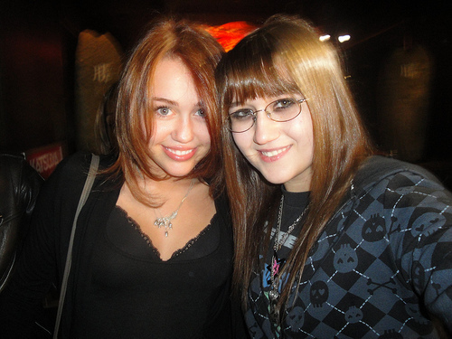 me and miley - 0 who I know_some stars who have posers here