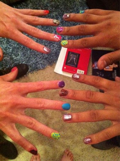 Beautiful creation by me and @missjacquerae ... @BrockieBoy and @christian4tune \'s nails!!! #swagal