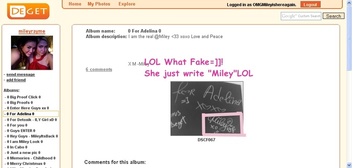 fake 3 - Your MileyRayMe Is Fake