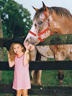 Me and my horse Love you