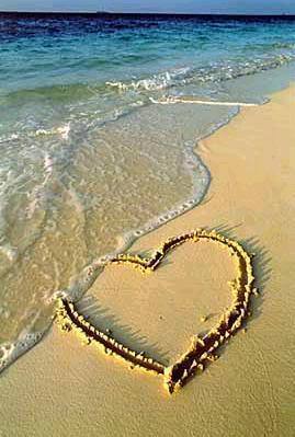 beach-heart