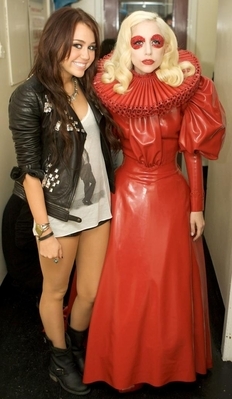 with Lady Gaga