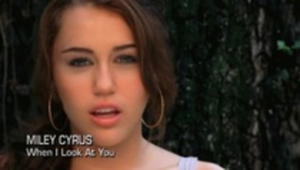 Miley Cyrus When I Look At You (126) - miley cyrus when I look at you
