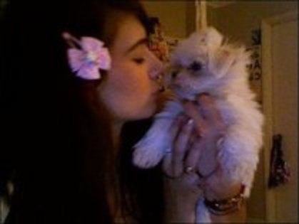 @ me and my puppy Cinderella