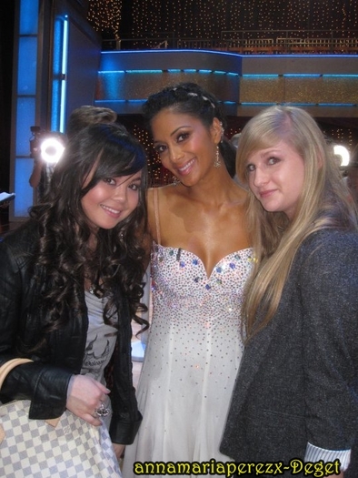 With Nicole Scherzinger and  Claire