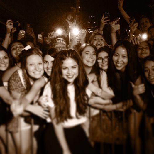 Selena Gomez and fans #10