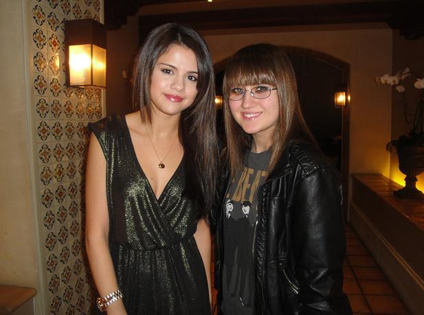 me and selena gomez.shi is so cute - 0 who I know_some stars who have posers here
