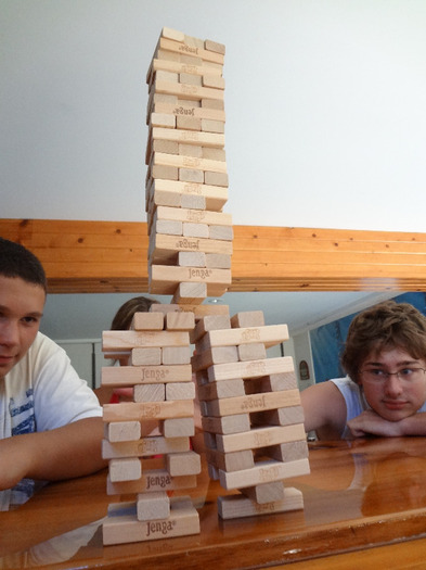 Pool Party and Jenga with friends (7)