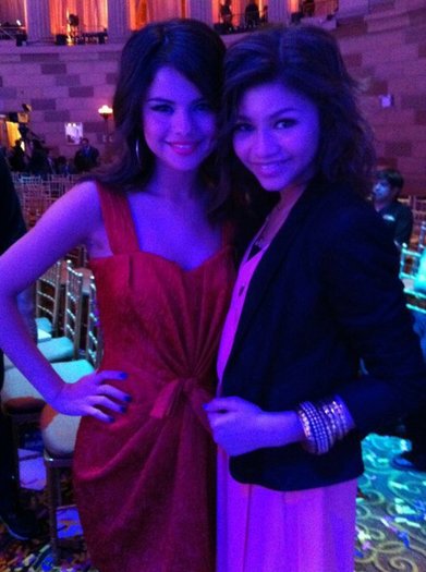 With Selly Gomez