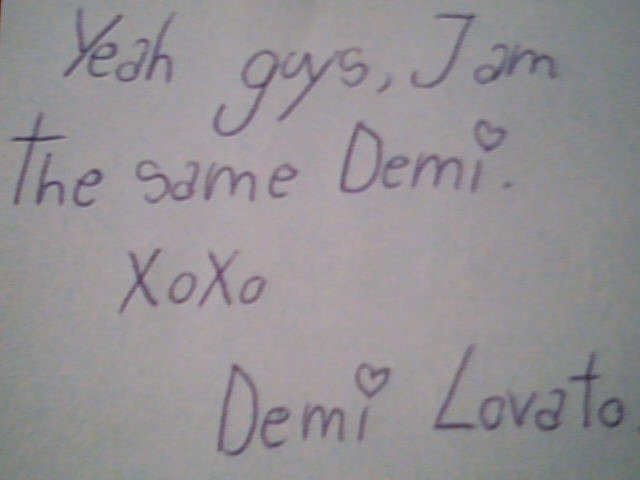 I am The Same Demi xD - Guys I am The Real