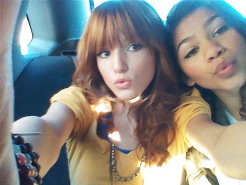 With Zendaya ! (: