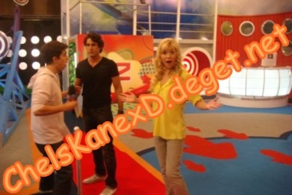 With Danny and Rafa filming Zapping Zone for Disney Channel Brazil