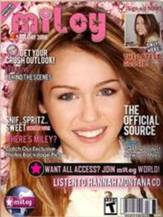 16840_MAGAZINE OF MILEY COVER OF THE MAGAZINE