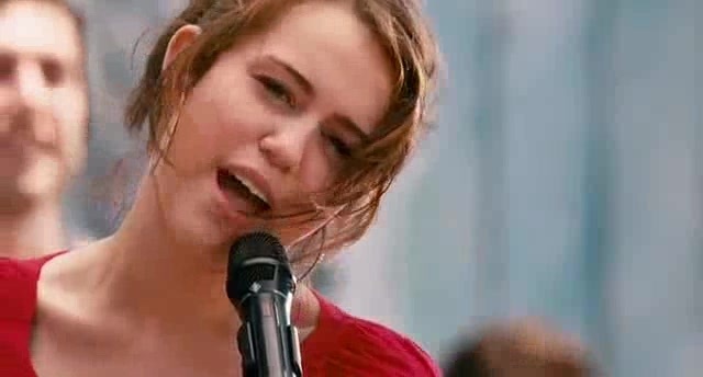 milezzy (8) - miley cyrus in hannah montana the movie singing the climb