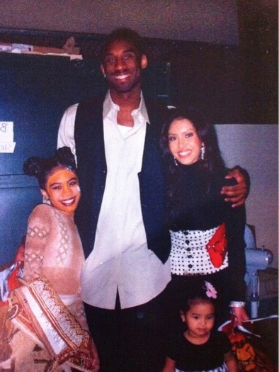Flashback! Me when i was 12 & the man himself... Mr. Kobe Bryant - Some pictures with me when i was little