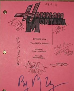 hannahs script7 - Hannah Montana Scripts