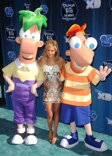 with Phineas and Ferb