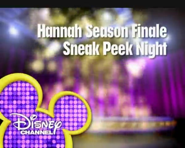 CA5KQ91B 0865 - x Hannah Montana Season Finale Sneak Peek Ad 2