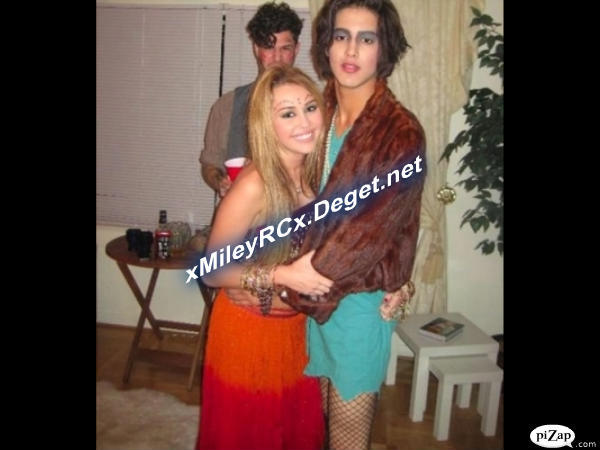 Miles at Halloween with Avan