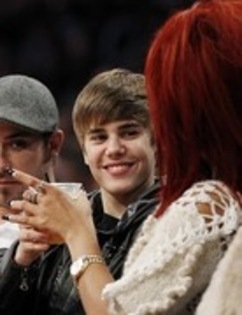 Justin Bieber and Rihanna