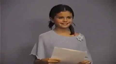 Selena Gomez - Audition Tape for Disney channel HQ 1292