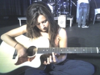 with guitar