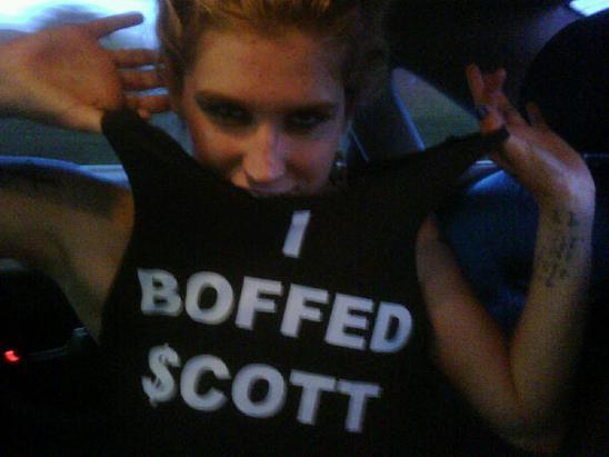 \'\'I BOFFED SCOTT\'\'