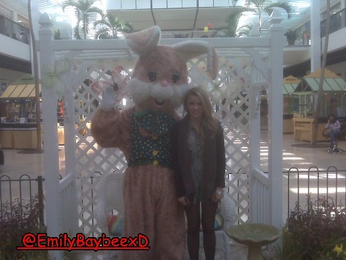 Yes, me and the bunny! :]]