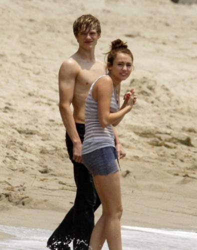 8 - Miley Cyrus in Malibu Beach