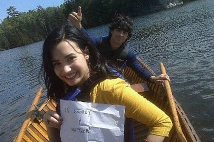 2 - On the set of Camp Rock 2