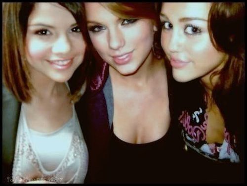 me , tay and miley