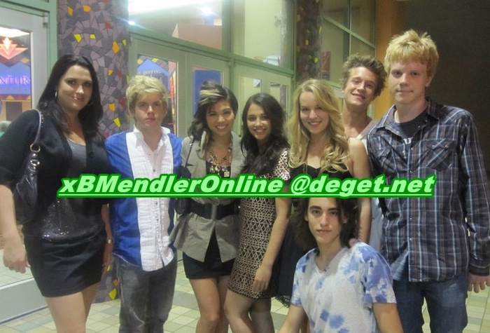 on the set 4 - On the set of Lemonade Mouth