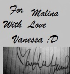 for Malina - X-Autographs-X