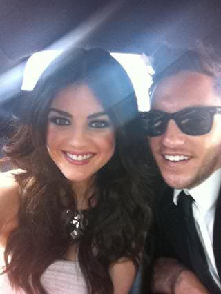 Me and scotty heading to the GLAAD awards