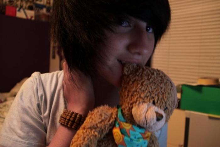 i\'m not the only one that\'s a teenager and still has a teddy bear,