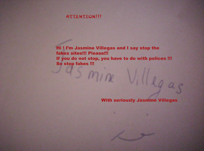 message from jasmine