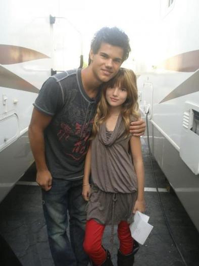 With Taylor :)