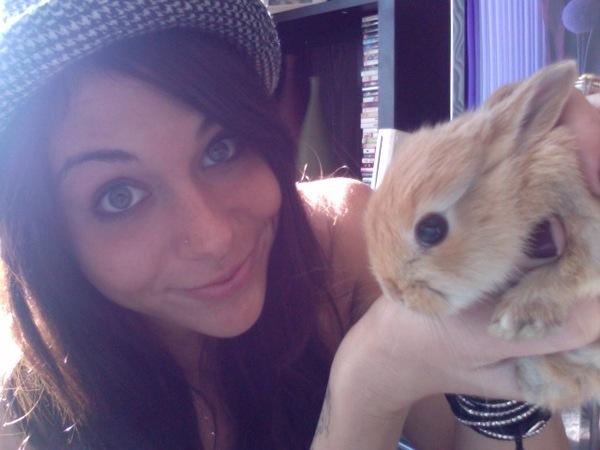 I love my bunny elvis!!! =)