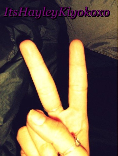 Peace Out FaceBookers (: NightNighty  :X