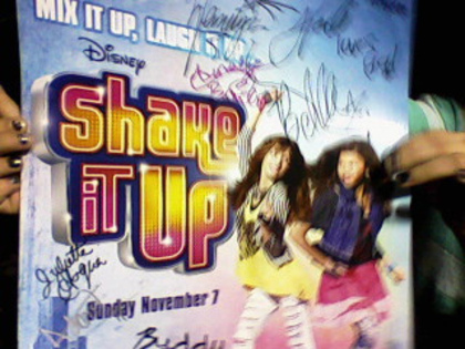 Shake it Up Signed Poster !