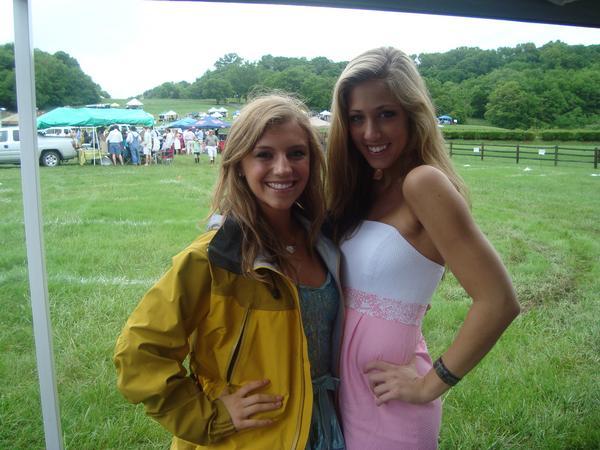 My friend Terah and me at Steeplechase