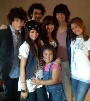 with jonas and sel