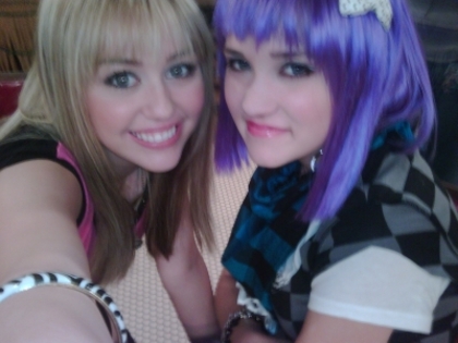 Hannah Montana and Lola