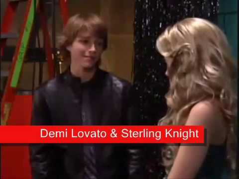 1 - demi lovato and sterling knight