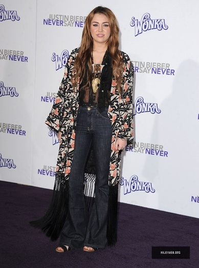 > Never Say Never Premiere <