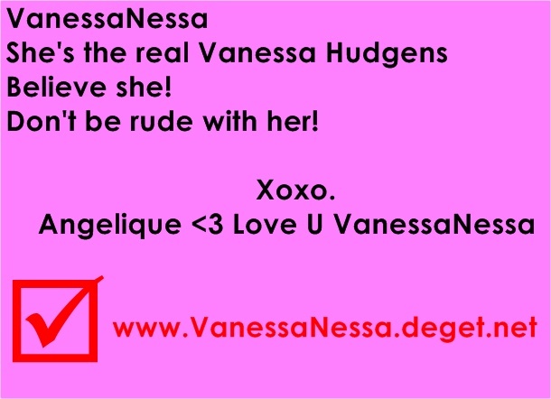 The Real Vanessa Hudgens